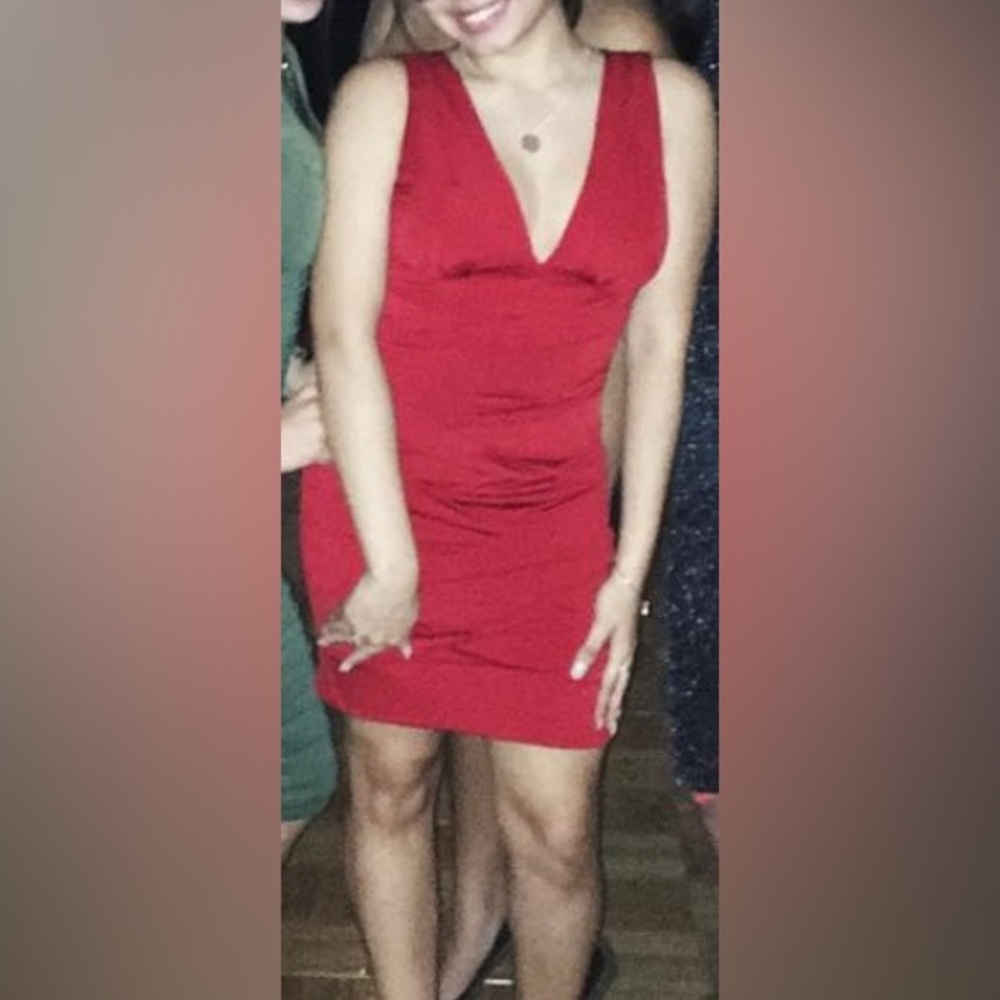 Little Red Mini Dress